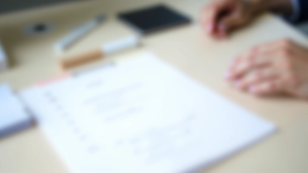 Detailed checklist and preparation notes on paper, organized planning materials with pen